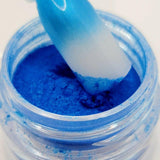 Too Bad I Don't Care, Pigment (466) by thePINKchair - thePINKchair.ca - Nail Art - thePINKchair nail studio