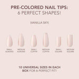 Vanilla Sky Cover Gelly Tips by Kiara Sky - thePINKchair.ca - Tips - Kiara Sky