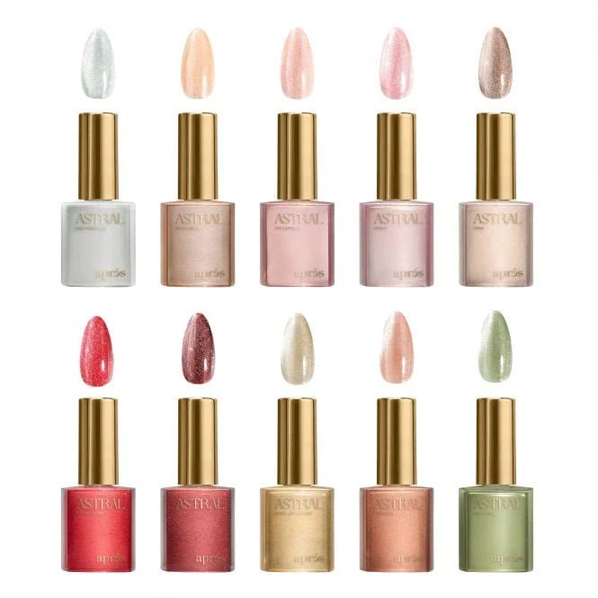 Velvet Cat Eye - Astral Gel Couleur 10pcs Set - thePINKchair.ca - Gel Polish - Apres