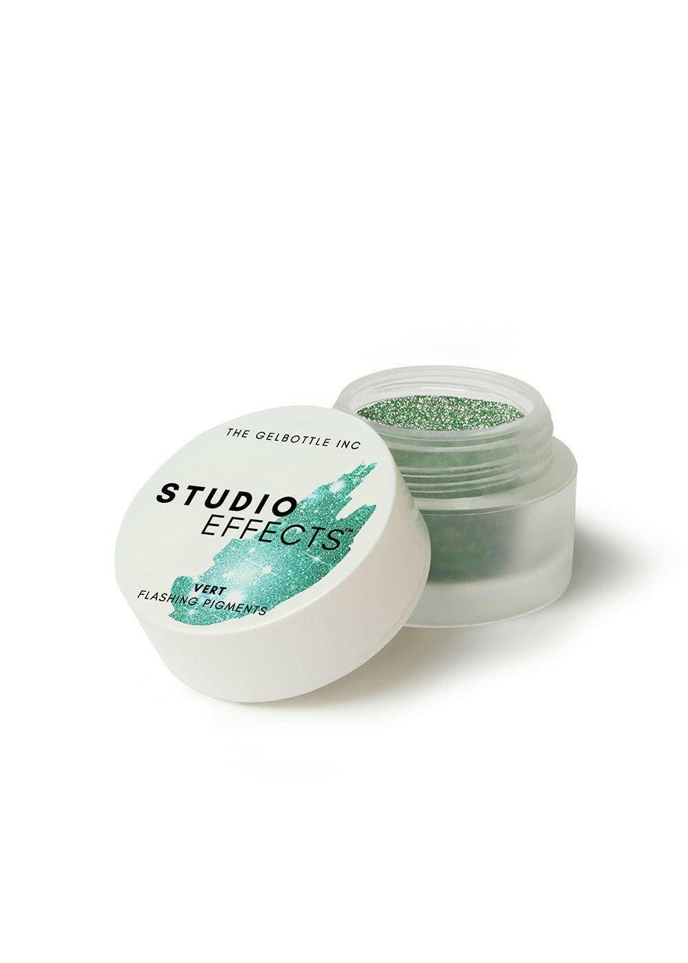 Vert FLASHING PIGMENT - thePINKchair.ca - Nail Art - the GEL bottle