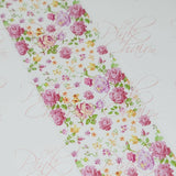 Vintage Floral Transfer Foil #77 - thePINKchair.ca - nail art - thePINKchair nail studio