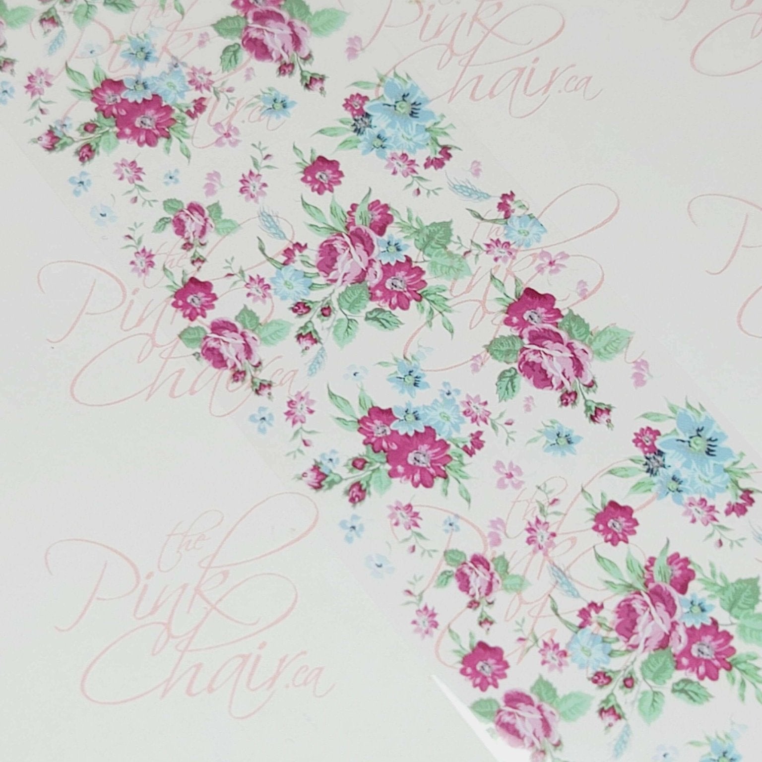 Vintage Floral Transfer Foil 79 - thePINKchair.ca - nail art - thePINKchair nail studio