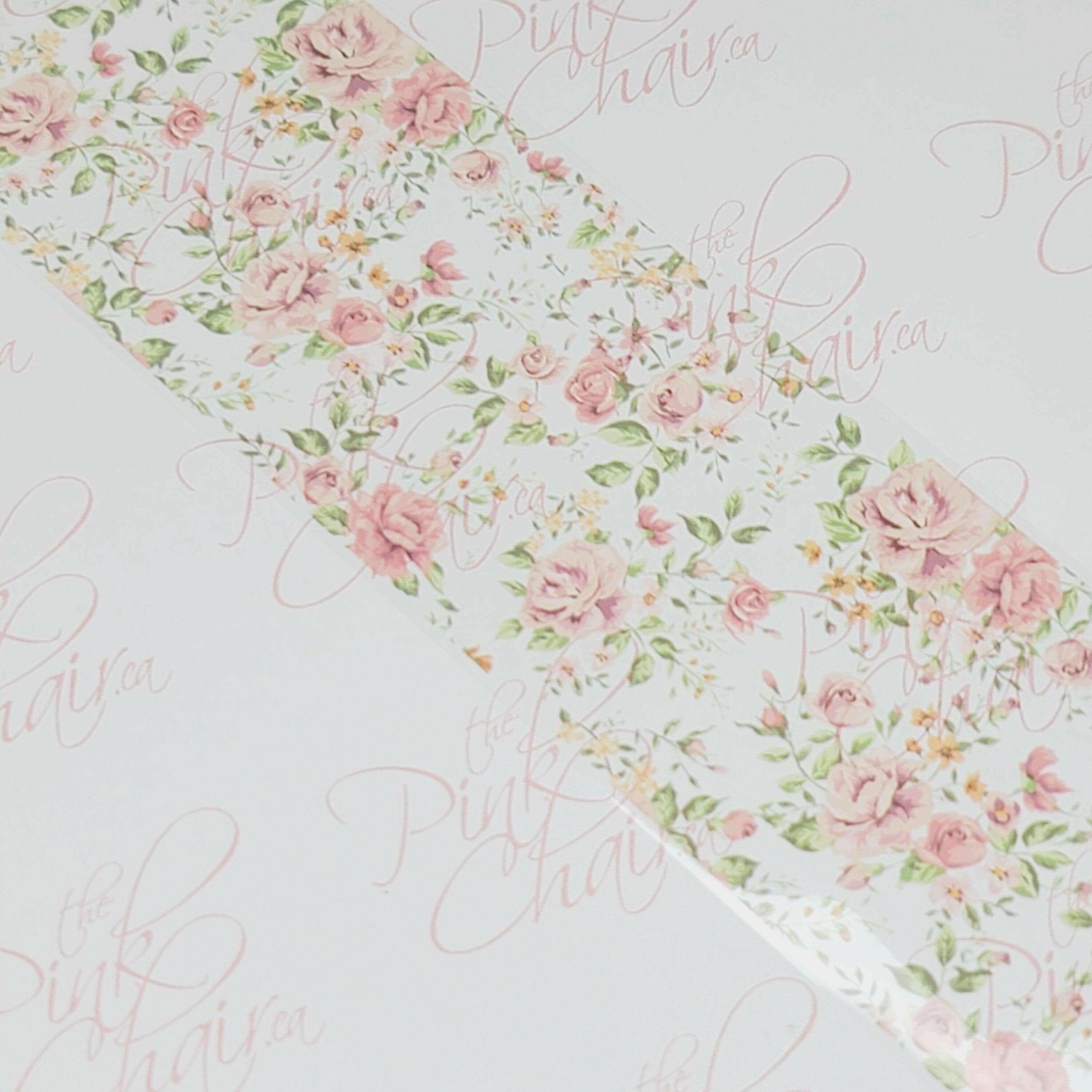 Vintage Floral Transfer Foil #84 - thePINKchair.ca