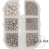 Vintage Round Pearls by Hazel & Dot - thePINKchair.ca - Nail Art - thePINKchair nail studio