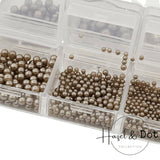 Vintage Round Pearls by Hazel & Dot - thePINKchair.ca - Nail Art - thePINKchair nail studio