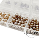 Vintage Round Pearls by Hazel & Dot - thePINKchair.ca - Nail Art - thePINKchair nail studio