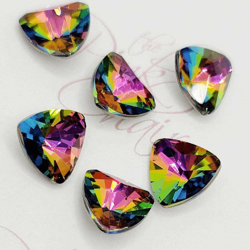 Volcano, Trilliant (10mm/6pcs) by thePINKchair - thePINKchair.ca - Rhinestone - thePINKchair nail studio
