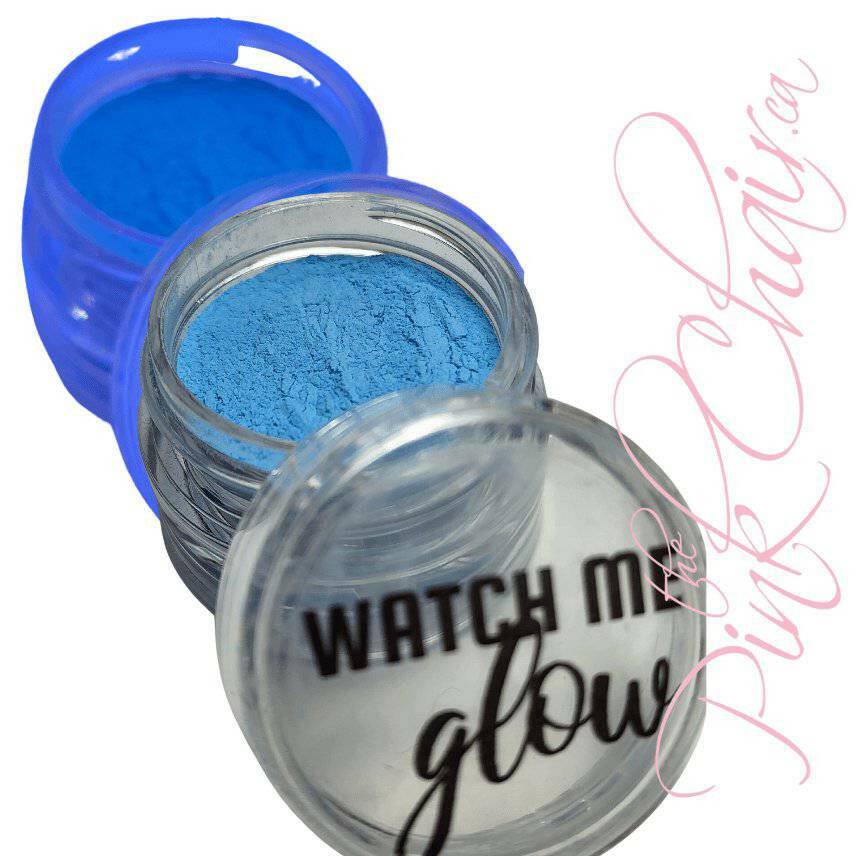 Watch me GLOW Pigment - thePINKchair.ca - Nail Art - thePINKchair.ca