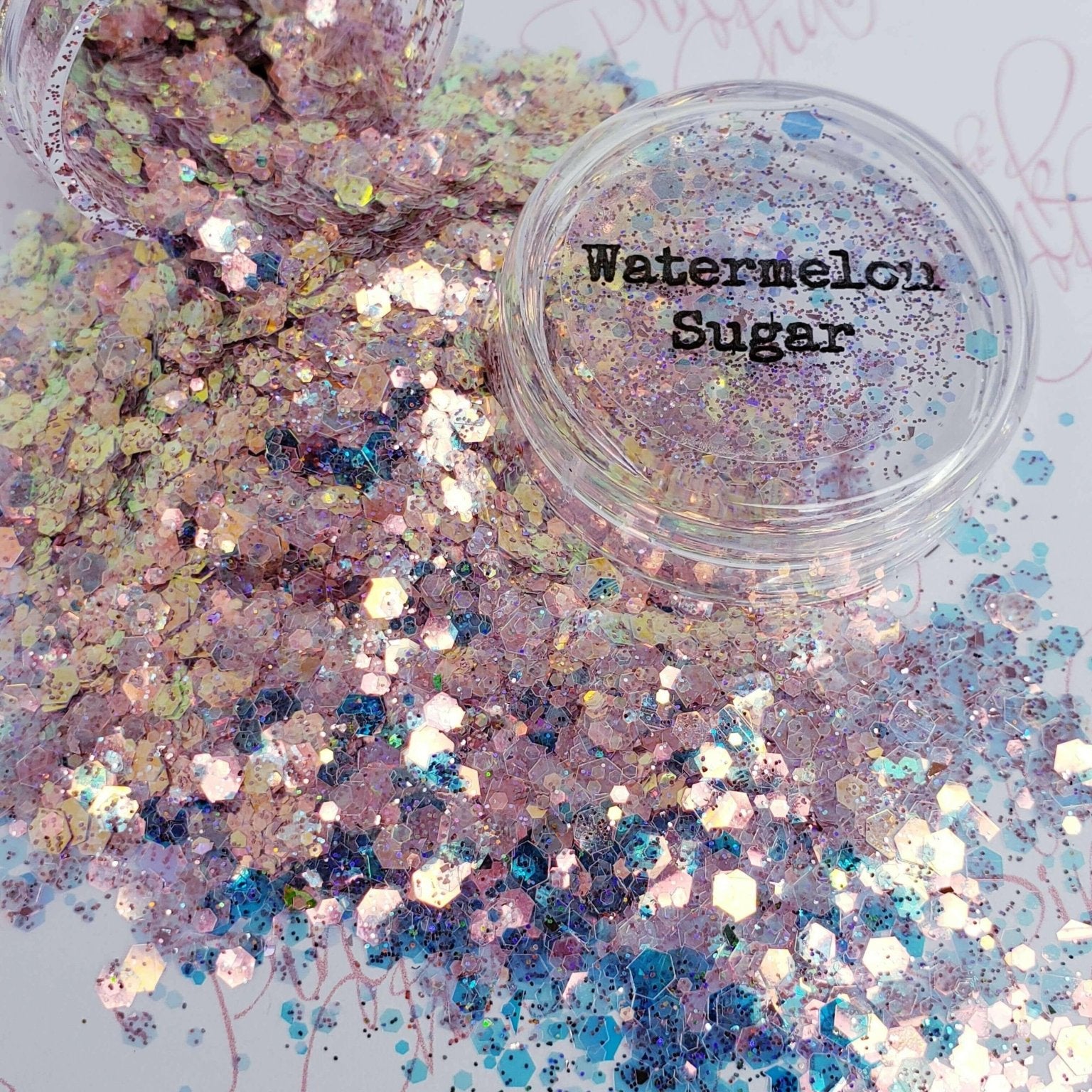 Watermelon Sugar, Glitter (217) - thePINKchair.ca - Glitter - thePINKchair nail studio