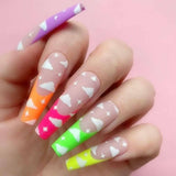 White Canvas Gel Art Paint by Kiara Sky