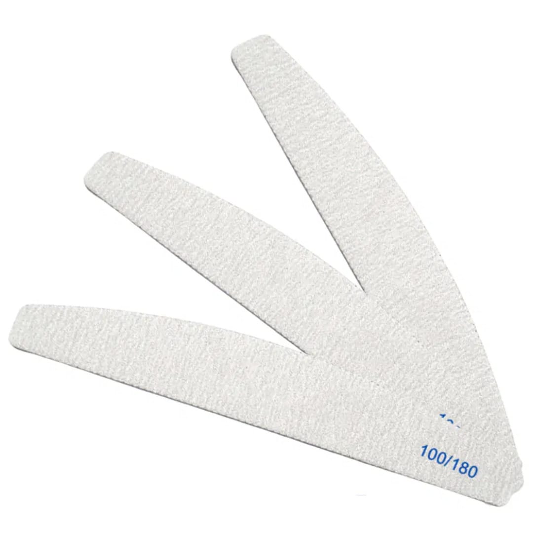White Halfmoon Files (50pk) - thePINKchair.ca - File - DHS