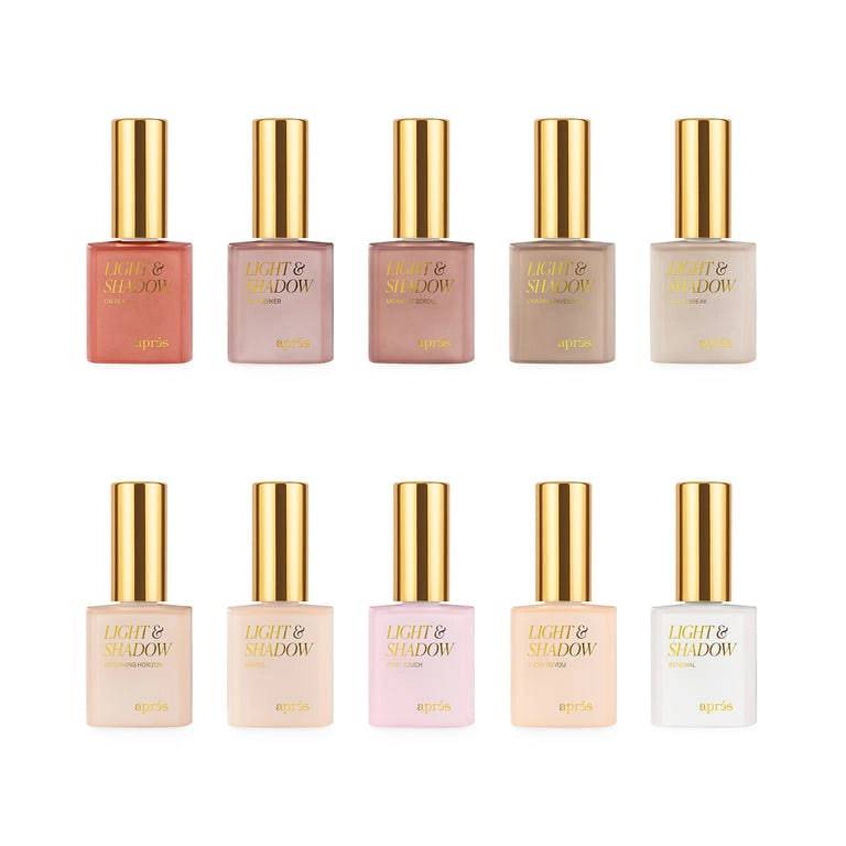 Winter Collection Light & Shadow - Set of 10 - thePINKchair.ca - gel polish - Apres