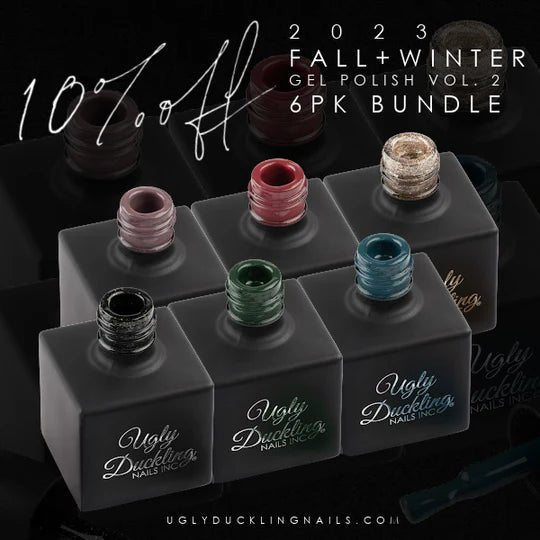 WINTER PLAID - 6PK COLLECTION - thePINKchair.ca - gel polish - Ugly Duckling
