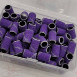 XCoarse Purple Sanding Band - 60grit - thePINKchair.ca - efile bit - thePINKchair nail studio