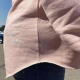 XLARGE Pink Tunic Style Hoodie