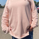 XLARGE Pink Tunic Style Hoodie - thePINKchair.ca - swag - thePINKchair nail studio