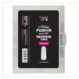 Xtreme Fusion Reverse Tips (120pcs) by Crystal Nails