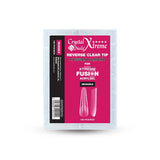 Xtreme Russian Almond Reverse Clear Tip for Xtreme Fusion AcrylGel - 120 pcs - thePINKchair.ca - Tips - Crystal Nails/Elite Cosmetix USA