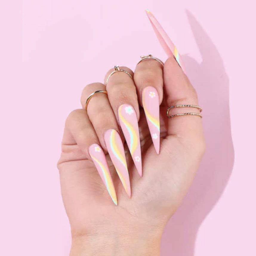 XXL C - Curve Tips (NATURAL) by Kiara Sky - thePINKchair.ca - False Nails - Kiara Sky