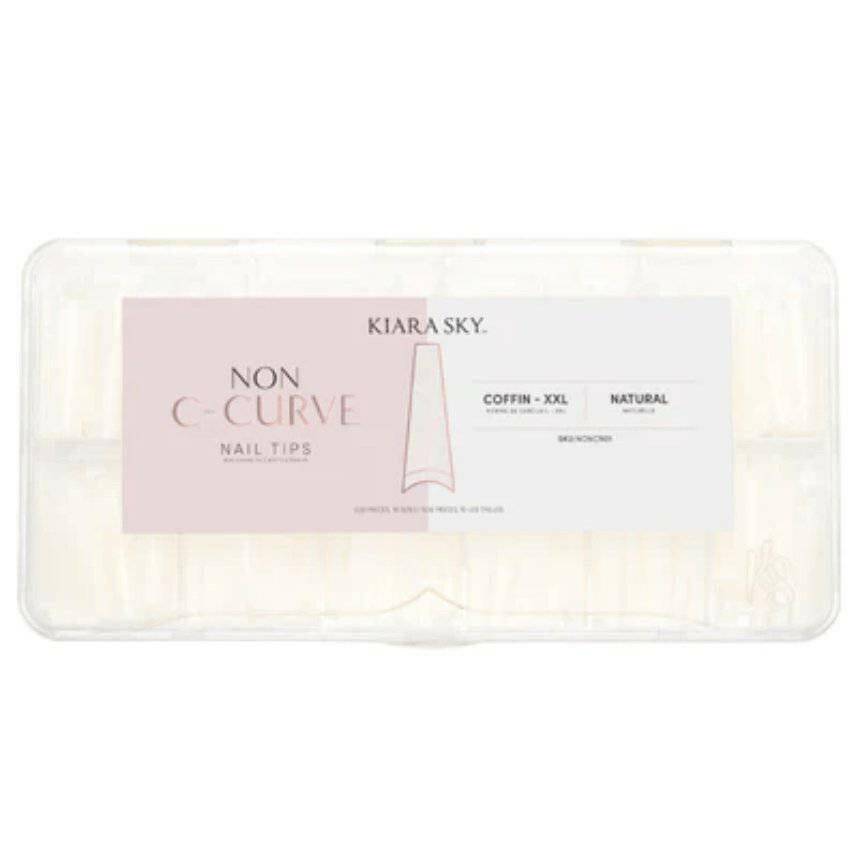 XXL Non C - Curve Tips (NATURAL) by Kiara Sky - thePINKchair.ca - False Nails - Kiara Sky