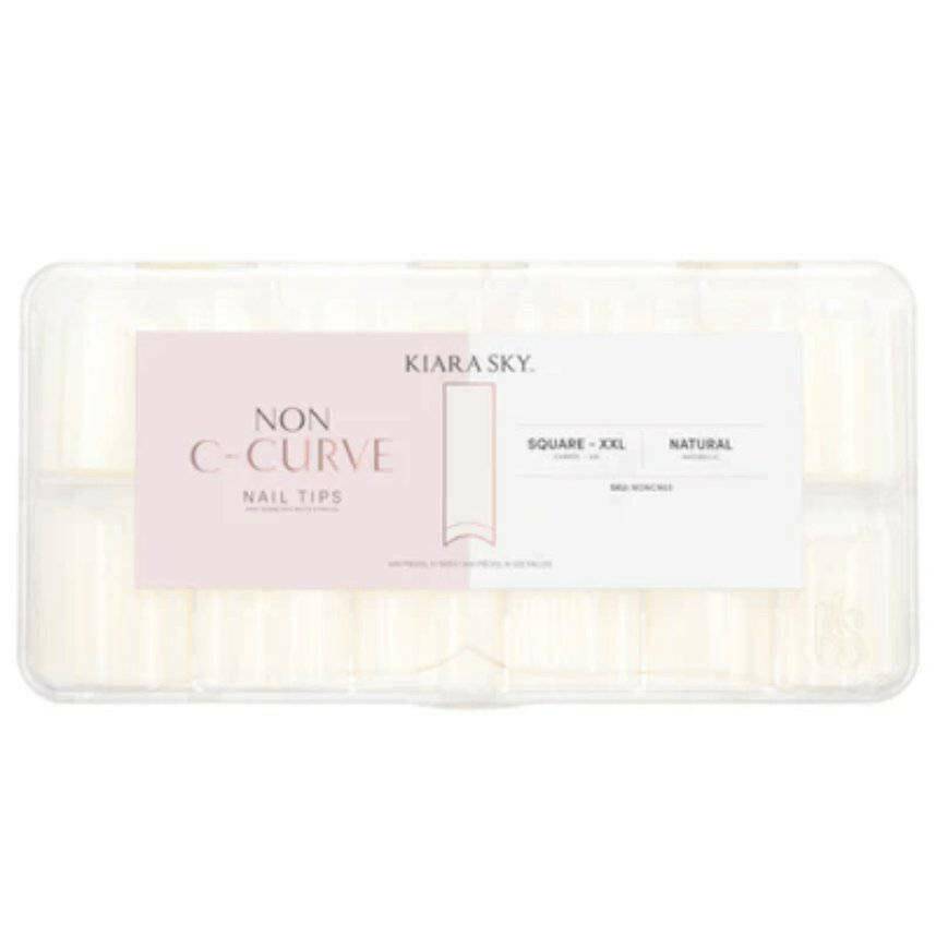 XXL Non C - Curve Tips (NATURAL) by Kiara Sky - thePINKchair.ca - False Nails - Kiara Sky