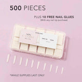 XXL Non C - Curve Tips (NATURAL) by Kiara Sky - thePINKchair.ca - False Nails - Kiara Sky