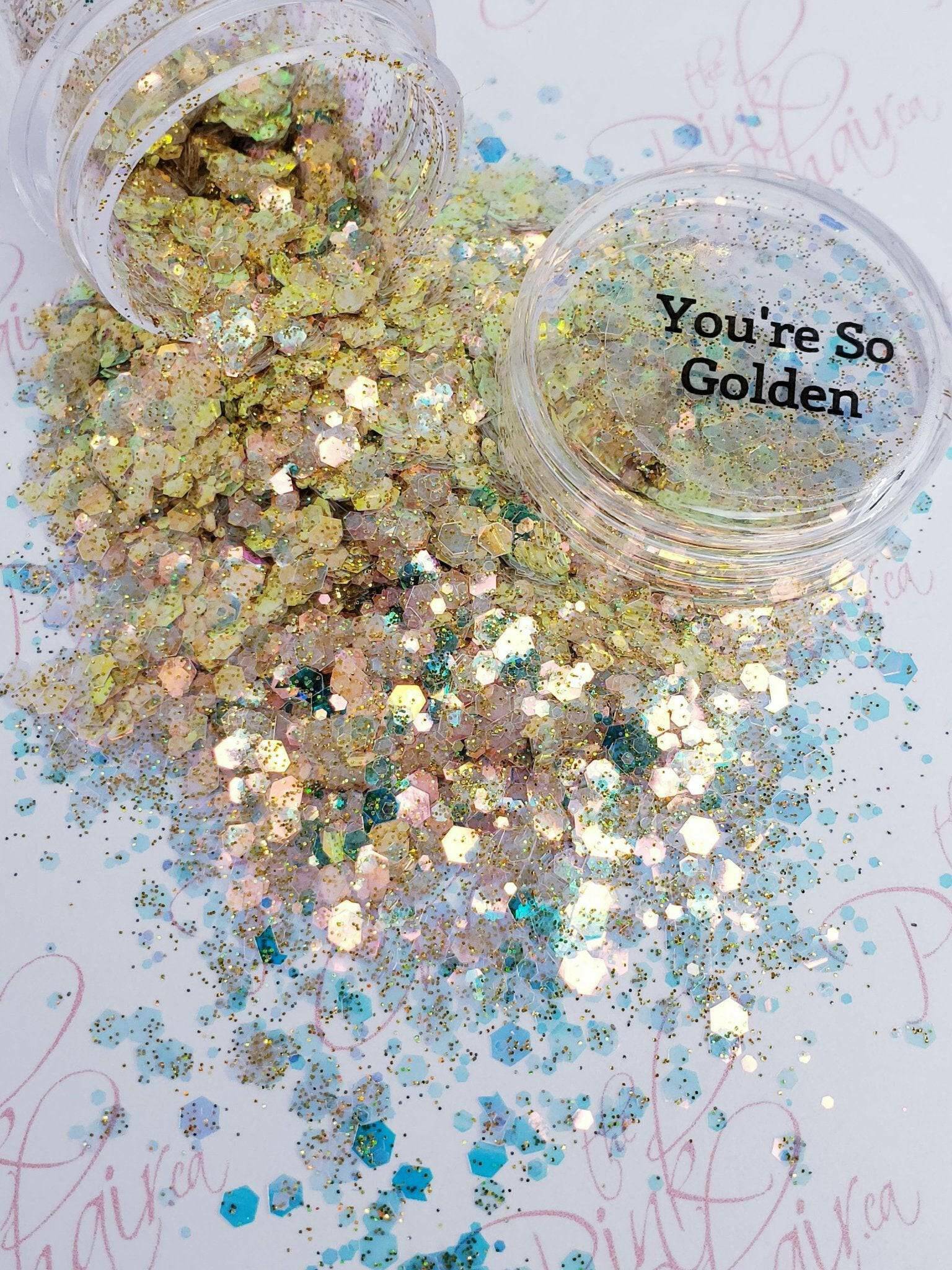 You're so Golden, Glitter (55) - thePINKchair.ca - Glitter - thePINKchair nail studio