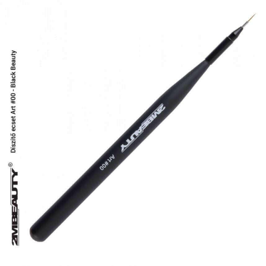 #00 Art Brush (Black Beauty) by 2MBEAUTY - thePINKchair.ca - Brushes - 2Mbeauty
