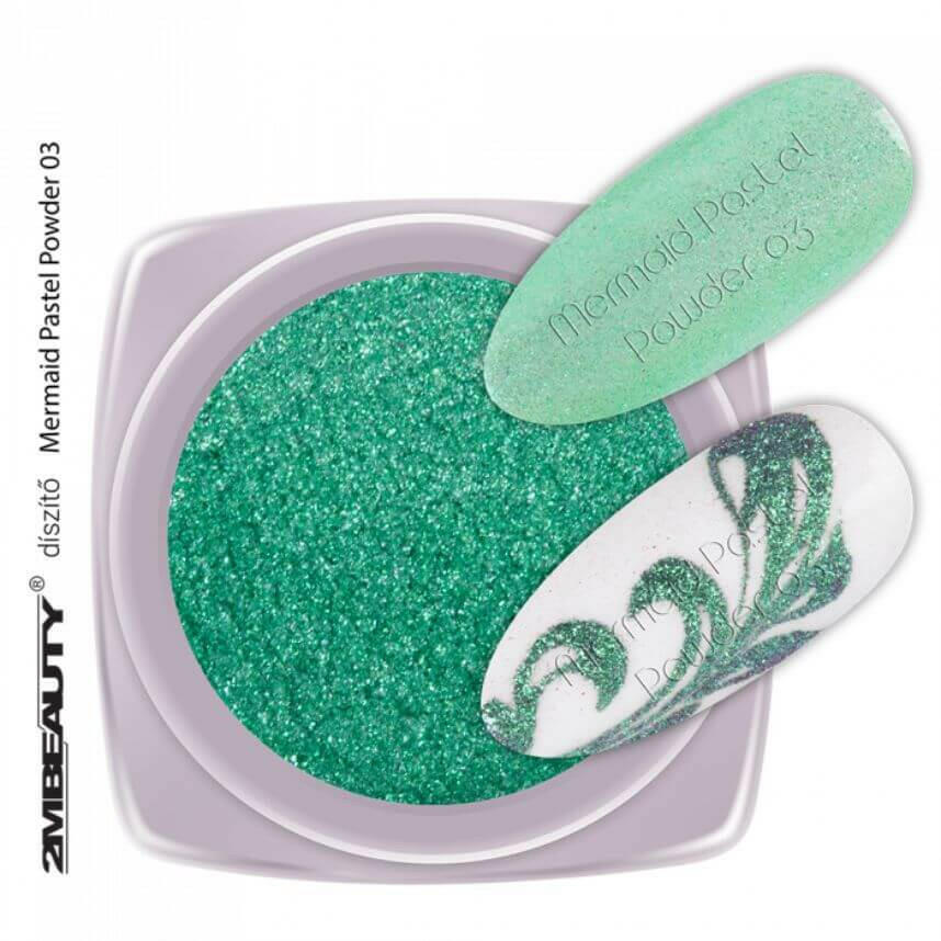 03 Mermaid Pigment Powder by 2MBEAUTY - thePINKchair.ca - Glitter - 2Mbeauty