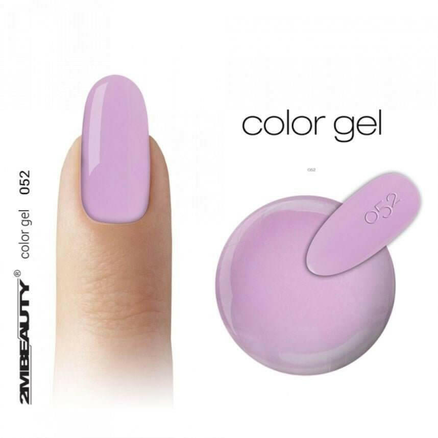 052 Neon Purple Mist Coloured Gel by 2MBEAUTY - thePINKchair.ca - Coloured Gel - 2Mbeauty