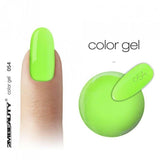 054 Neon Green Coloured Gel by 2MBEAUTY - thePINKchair.ca - Coloured Gel - 2Mbeauty