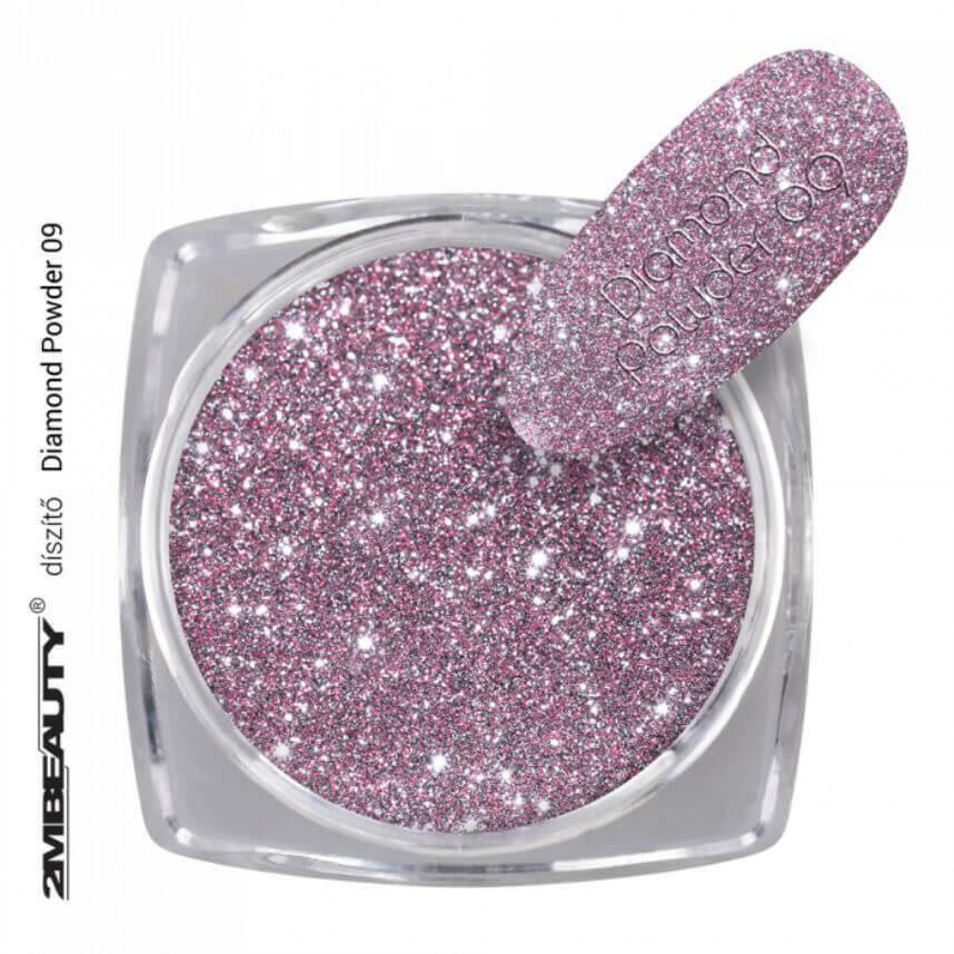09 Coloured Reflective Glitter by 2MBEAUTY - thePINKchair.ca - Nail Art - 2Mbeauty