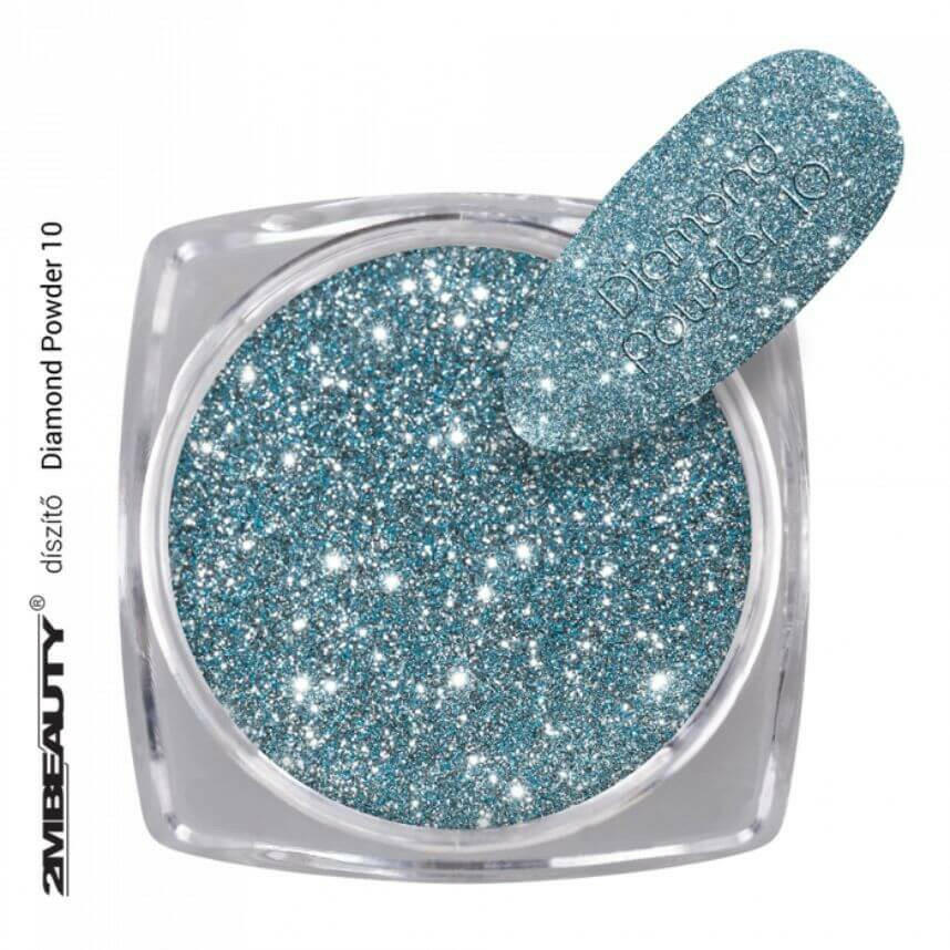 10 Diamond Reflective Glitter by 2MBEAUTY - thePINKchair.ca - Nail Art - 2Mbeauty