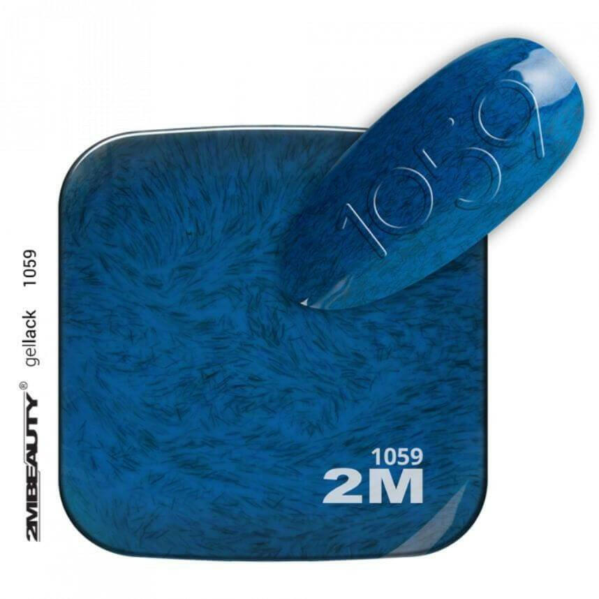 1059 Alexandria Blue Fuzzy Mini Gel Polish by 2MBEAUTY - thePINKchair.ca - Nail Care - 2Mbeauty