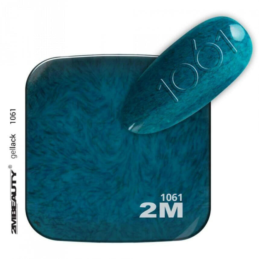 1061 Petroleum Blue Fuzzy Mini Gel Polish by 2MBEAUTY - thePINKchair.ca - Nail Care - 2Mbeauty