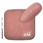 1134 Shimmering Nude Peach Gel Polish by 2MBEAUTY - thePINKchair.ca - Gel Polish - 2Mbeauty