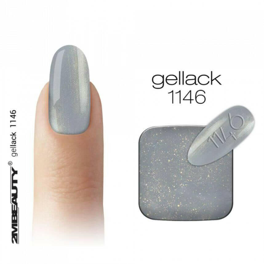 1146 Glittering Gel Polish by 2MBEAUTY - thePINKchair.ca - Gel Polish - 2Mbeauty