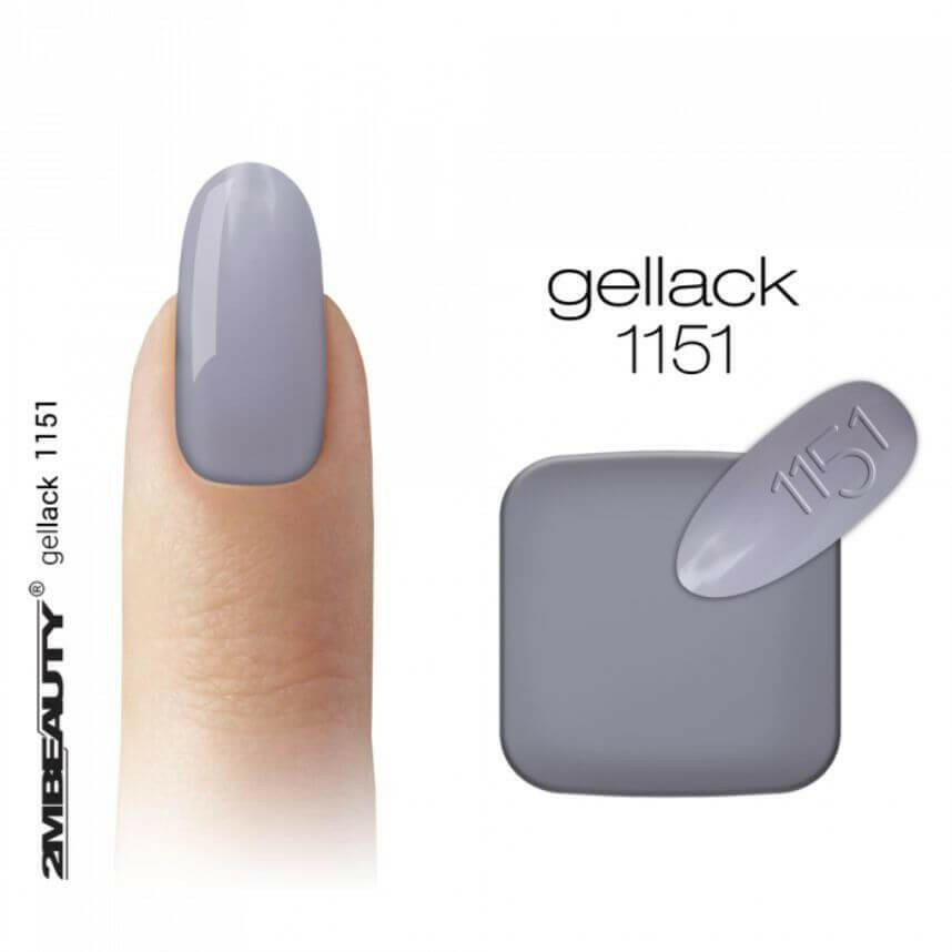1151 Stone Face Grey Gel Polish by 2MBEAUTY - thePINKchair.ca - Gel Polish - 2Mbeauty