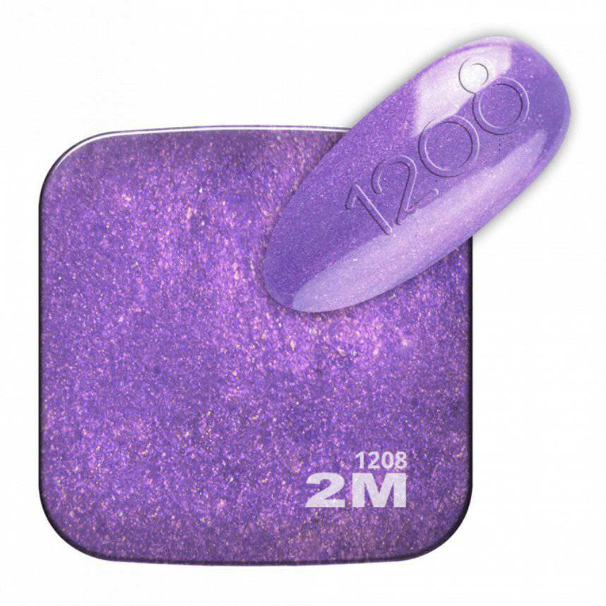 1208 Ultra Violet Shimmer Gel Polish by 2MBEAUTY - thePINKchair.ca - Gel Polish - 2Mbeauty