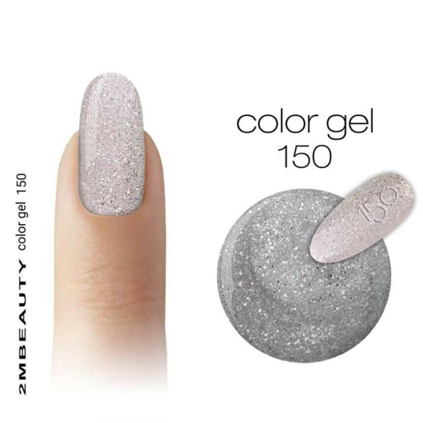 150 Glitter Coloured Gel by 2MBEAUTY - thePINKchair.ca - Coloured Gel - 2Mbeauty