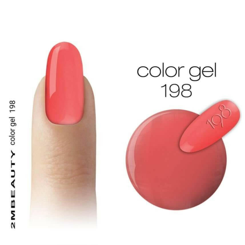 198 Coloured Gel by 2MBEAUTY - thePINKchair.ca - Coloured Gel - 2Mbeauty