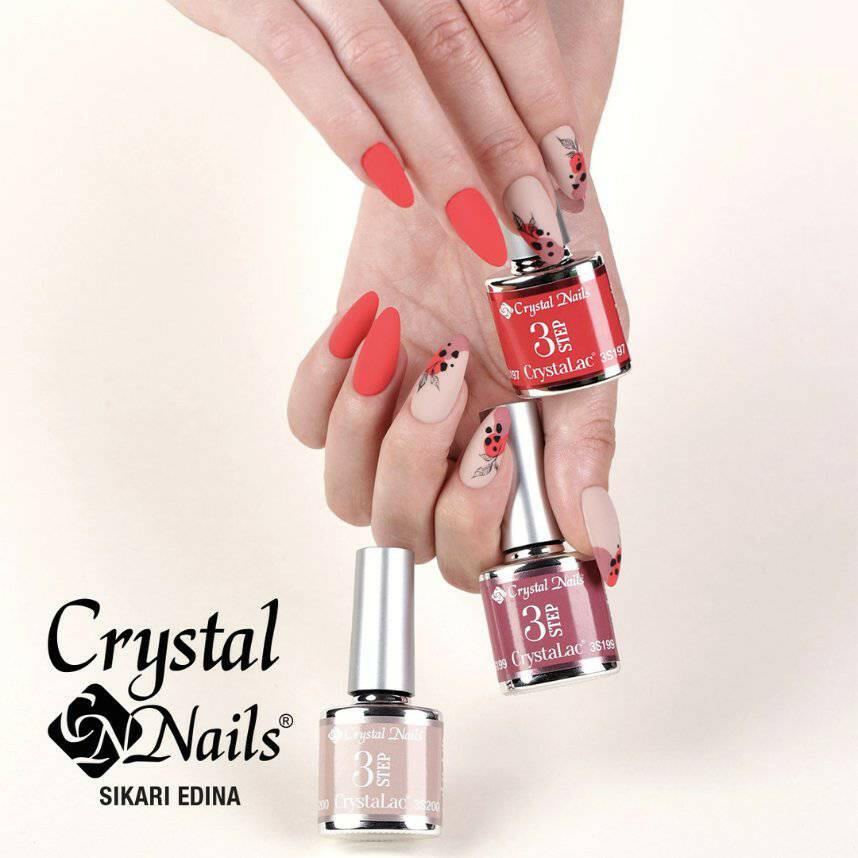 3s197 Sensual Red Gel Polish by Crystal Nails - thePINKchair.ca - Gel Polish - Crystal Nails/Elite Cosmetix USA