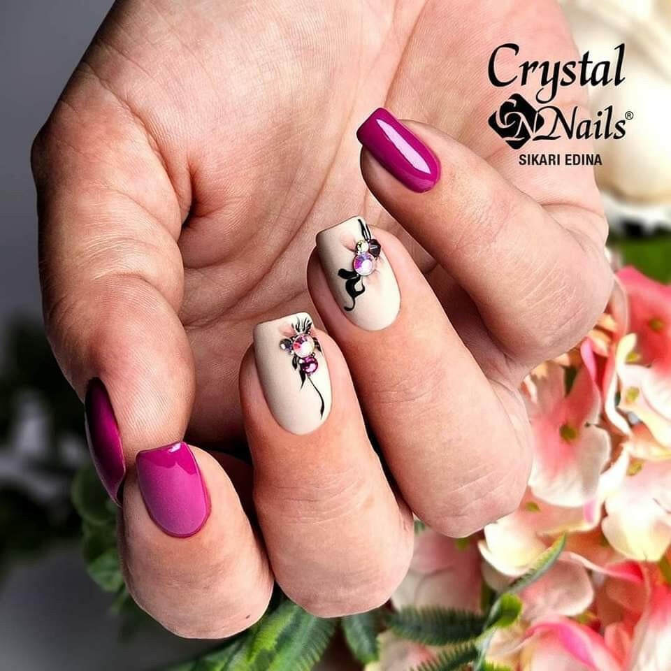 3s198 Rose Violet Gel Polish by Crystal Nails - thePINKchair.ca - Gel Polish - Crystal Nails/Elite Cosmetix USA