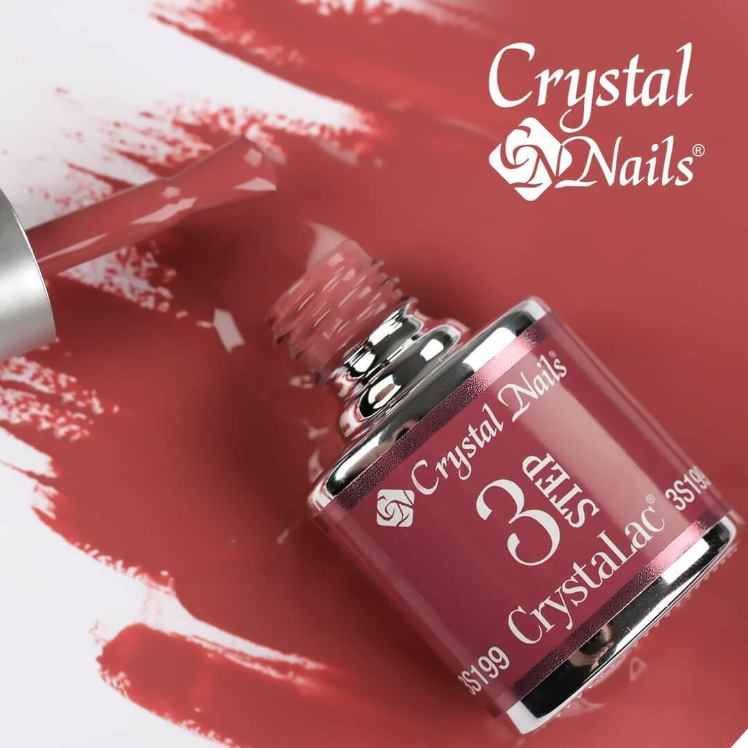 3s199 Deep Mauve Gel Polish by Crystal Nails - thePINKchair.ca - Gel Polish - Crystal Nails/Elite Cosmetix USA