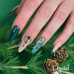 3s77 Olive Green Gel Polish by Crystal Nails - thePINKchair.ca - Gel Polish - Crystal Nails/Elite Cosmetix USA