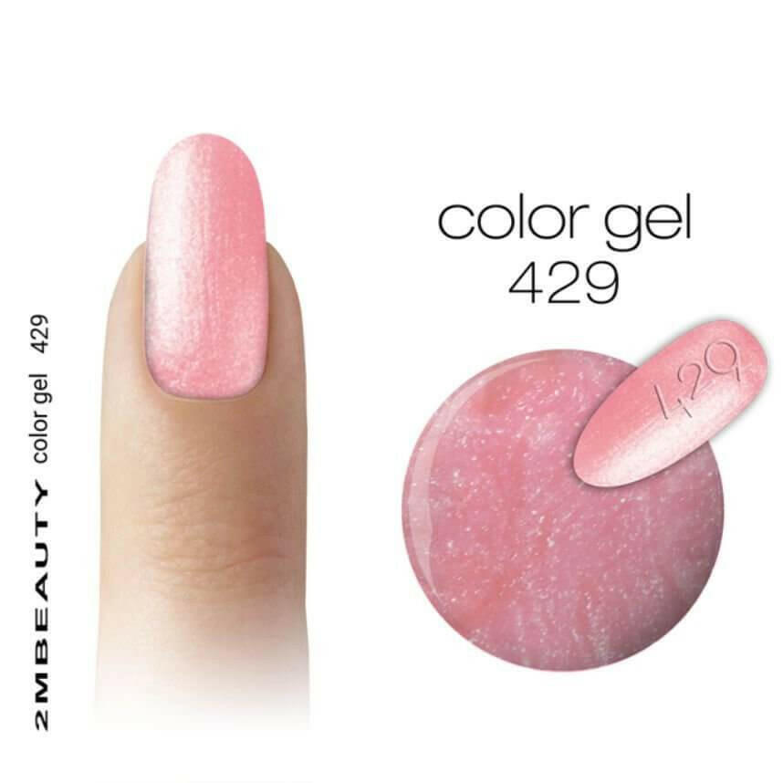 429 Glitter Coloured Gel by 2MBEAUTY - thePINKchair.ca - Coloured Gel - 2Mbeauty