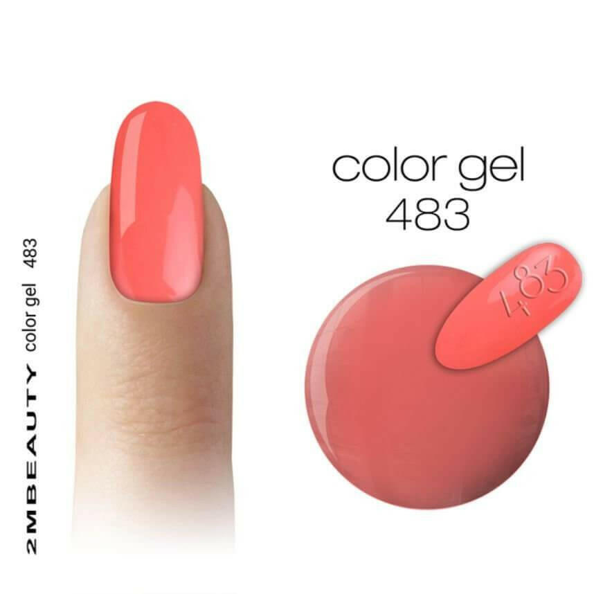 483 Coloured Gel by 2MBEAUTY - thePINKchair.ca - Coloured Gel - 2Mbeauty