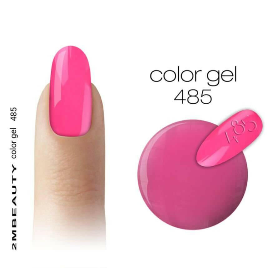 485 Magenta Coloured Gel by 2MBEAUTY - thePINKchair.ca - Coloured Gel - 2Mbeauty