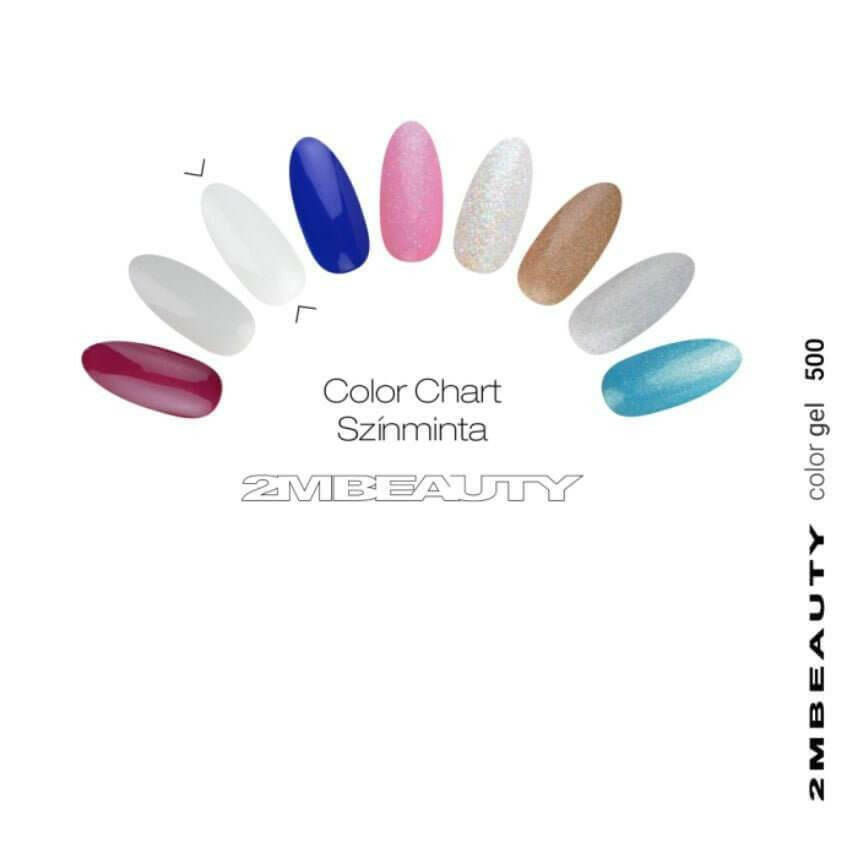 500 Coloured Gel by 2MBEAUTY - thePINKchair.ca - Coloured Gel - 2Mbeauty