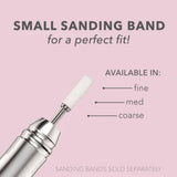 50ct. Small Sanding Band (WHITE) by Kiara Sky - thePINKchair.ca - efile bit - Kiara Sky